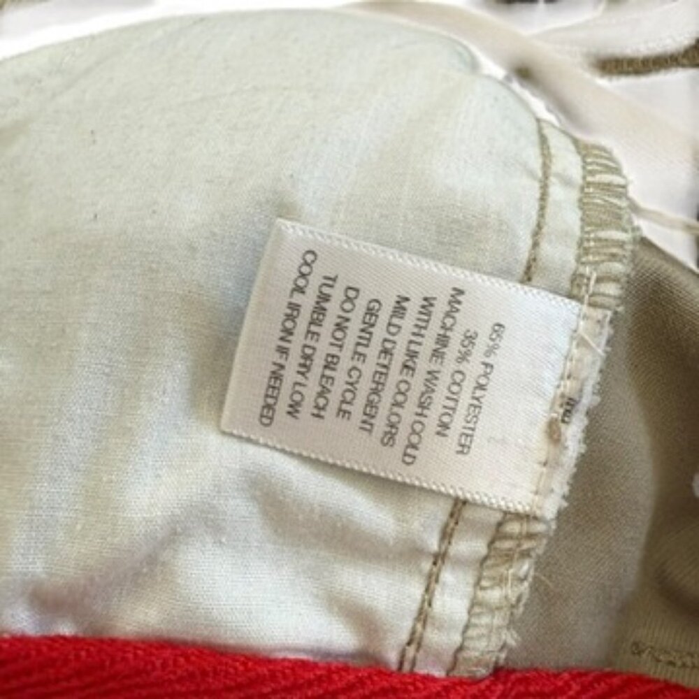 EMS Eastern Mountain Sports Bermuda Shorts Khaki size 34 13" long - Picture 9 of 11